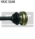 VKJC 1148 SKF Піввісь для BMW 3 Series