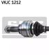 VKJC 1212 SKF Полуось для BMW X5