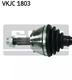 VKJC 1803 SKF Полуось для Alfa Romeo 156