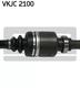 VKJC 2100 SKF Піввісь