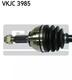 VKJC 3985 SKF Полуось для Peugeot 407