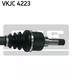 VKJC 4223 SKF Піввісь для Peugeot 206