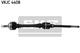 VKJC 4408 SKF Полуось для Peugeot 406