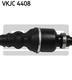 VKJC 4408 SKF Полуось для Peugeot 406