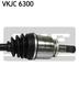 VKJC 6300 SKF Піввісь для Nissan Primera