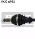 VKJC 6991 SKF Полуось для Peugeot 306