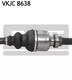 VKJC 8638 SKF Піввісь