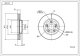 224128 Hart Гальмівний диск на Toyota Avensis