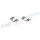 ru0299 Rap Комплектующие дисковых тормозных колодок для Isuzu D-Max