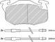 FDB719 Ferodo Тормозные колодки