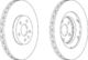 DDF1665C-1 Ferodo Тормозной диск