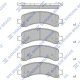 sp1558 Hi-Q Гальмівні колодки на Chevrolet Express