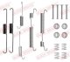 1050824 OJD (Quick Brake) Монтажний комплект барабанних гальмівних колодок на Hyundai Atos