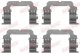 1091738 OJD (Quick Brake) Компоненти дискових гальмівних колодок на Nissan Patrol