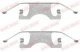 1091640 OJD (Quick Brake) Комплектующие дисковых тормозных колодок