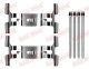 1090195 OJD (Quick Brake) Комплектующие дисковых тормозных колодок на Audi e-tron
