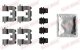 1090039 OJD (Quick Brake) Комплектующие дисковых тормозных колодок
