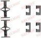 1091092 OJD (Quick Brake) Комплектующие дисковых тормозных колодок