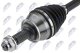 npwft109 NTY Полуось для Lancia Ypsilon