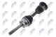 npwns084 NTY Піввісь для Nissan Terrano