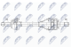npwlr023 NTY Полуось