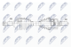 npwpe059 NTY Піввісь для Peugeot 508