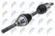 npwis005 NTY Полуось для Isuzu D-Max
