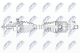 npwvv141 NTY Піввісь для Volvo V60