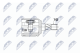 npwch039 NTY ШРУС для Jeep Compass