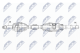 npwns080 NTY Піввісь для Nissan X-Trail