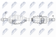 npwbm155 NTY Піввісь для MINI Cooper