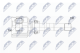 npwpe020 NTY ШРУС для Peugeot 308