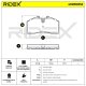 402b0852 RIDEX Тормозные колодки