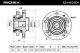 654w0064 RIDEX Комплект ступицы колеса