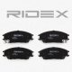 402b0132 RIDEX Гальмівні колодки