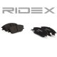 402b0132 RIDEX Гальмівні колодки
