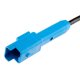 412w0196 RIDEX Датчик ABS для Peugeot 206