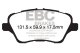 dp22149 Ebc Тормозные колодки