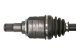 png76575 POINT GEAR Полуось для Toyota Verso