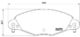 P 61 072 Brembo Гальмівні колодки для Citroen C5