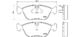 P 86 013 Brembo Тормозные колодки