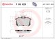 p85020x Brembo Гальмівні колодки