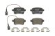 p23133x Brembo Тормозные колодки