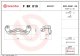 fbk010 Brembo Скоба гальмівного супорта
