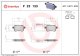 p23133x Brembo Тормозные колодки