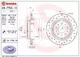 0877651X Brembo Тормозной диск