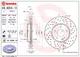 0983041X Brembo Тормозной диск