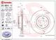 09890411 Brembo Тормозной диск