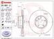 09.8961.21 Brembo Тормозной диск для BMW 5 Series