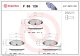 p85126x Brembo Гальмівні колодки